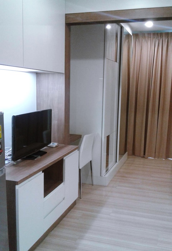 ให้เช่าคอนโด เดอะโฮเทล เซอร์วิส คอนโด พื้นที่ 28 ตรม. 1 ห้องนอน เช่า 7,000 บ/ด