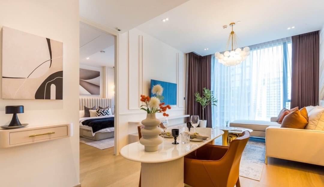 ให้เช่า เดอะ สแตรนด์ ทองหล่อ 54 ตรม. 1 ห้องนอน ราคาเช่า 75,000 บาท/เดือน