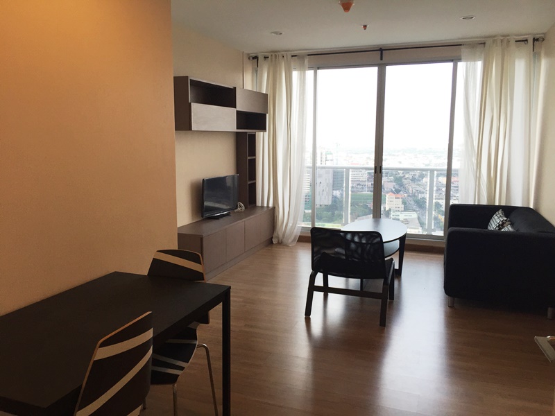 ให้เช่าคอนโด เดอะ ทรี บางโพ สเตชั่นพื้นที่ 54 ตร.ม. 2 ห้องนอน เช่า 22,000 บ/ด