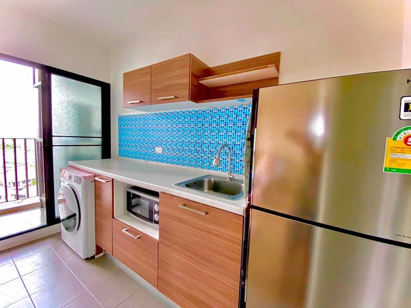 ให้เช่าคอนโด เดอะ ทรี อินเตอร์เชนจ์ พื้นที่ 60 ตร.ม. 2 ห้องนอน เช่า 20,000 บ/ด