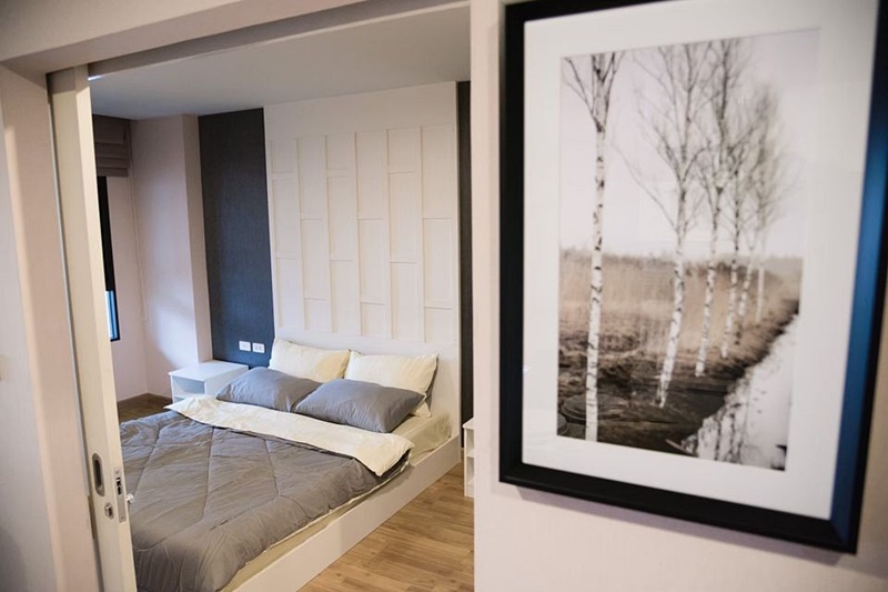 ให้เช่าคอนโด บ้านนวธารา พื้นที่ 32 ตร.ม. 1 ห้องนอน ให้เช่า 9,500 บ/ด