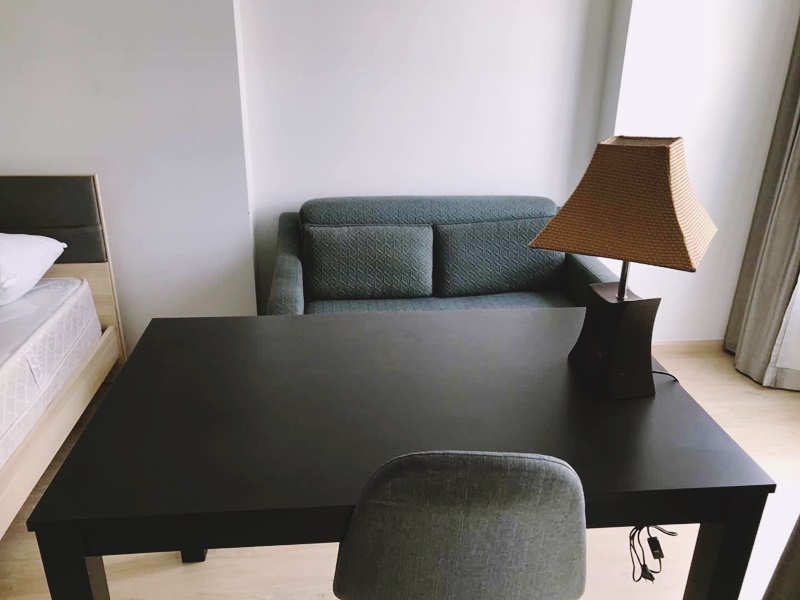 ให้เช่าคอนโด ไอดีโอ พระราม 9 ตัดใหม่ พื้นที่ 26.46 ตร.ม. สตูดิโอ เช่า 9,000 บ/ด