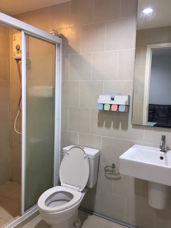 ให้เช่าคอนโด เดอะ เบส แจ้งวัฒนะ พื้นที่ 35 ตรม. 1 ห้องนอน เช่า 8,500 บ/ด