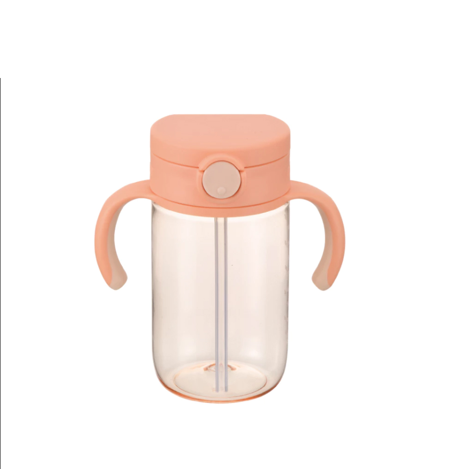 Richell แก้วหลอดดูดกันสำลัก รุ่น AXSTARS สำหรับเด็ก 7เดือนขึ้นไป