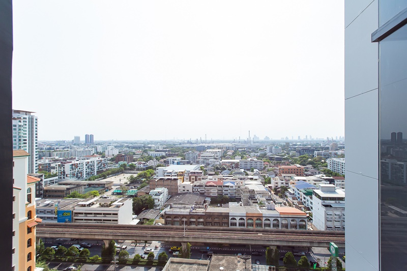 ให้เช่าคอนโด เดอะไลน์ สุขุมวิท 101 พื้นที่ 27.43 ตร.ม. 1 ห้องนอน เช่า 14,000 บ/ด