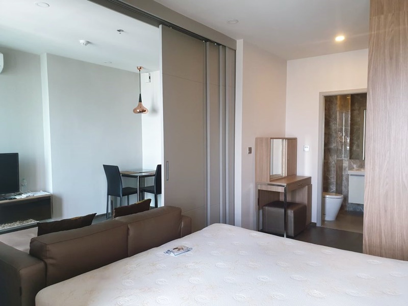 ให้เช่าคอนโด ไอดีโอ คิว สยาม – ราชเทวี พื้นที่ 35 ตร.ม. 1 ห้องนอน เช่า 17,000 บ/ด