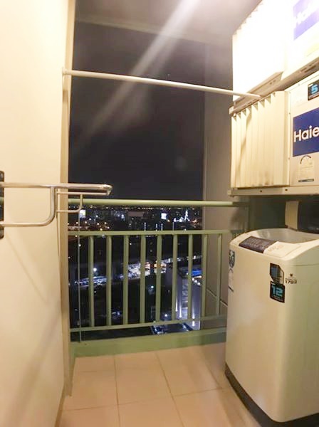 ให้เช่า ลุมพินี เพลส ศรีนครินทร์-หัวหมาก สเตชั่น พื้นที่ 24 ตร.ม. 1ห้องนอน เช่า 10,500 บ/ด