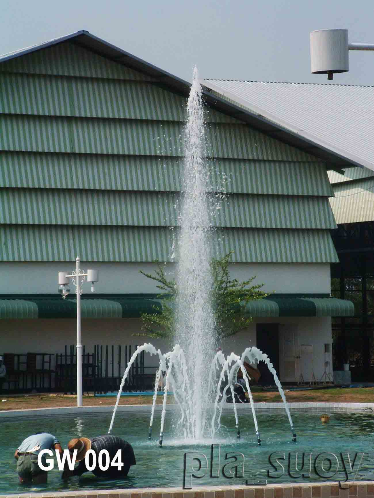 น้ำพุประดับสวนที่ Golf View