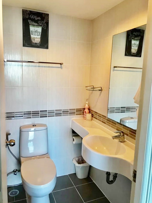 ให้เช่าคอนโด ลุมพินี พาร์ค พระราม 9–รัชดา พื้นที่ 26.5 ตร.ม. 1 ห้องนอน เช่า 11,000 บ/ด