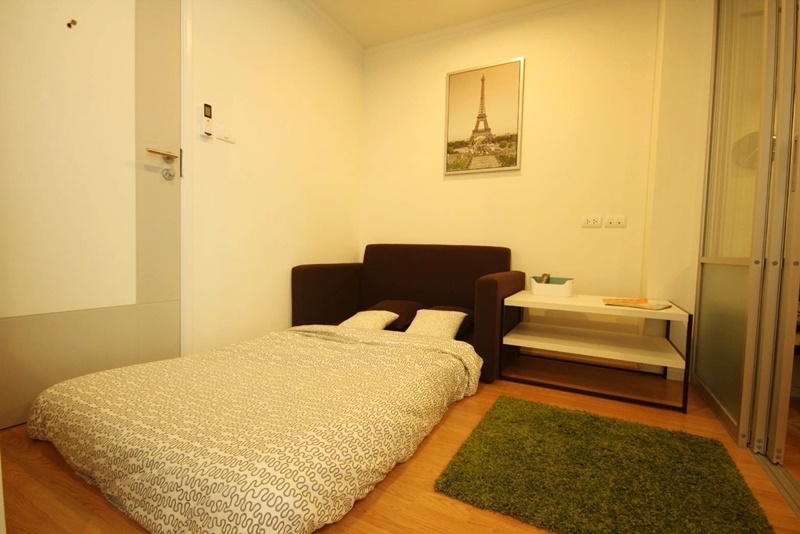 ให้เช่า ลุมพินี เพลส ศรีนครินทร์-หัวหมาก สเตชั่น 26 ตร.ม. 1 ห้องนอน เช่า 8,000 บ/ด