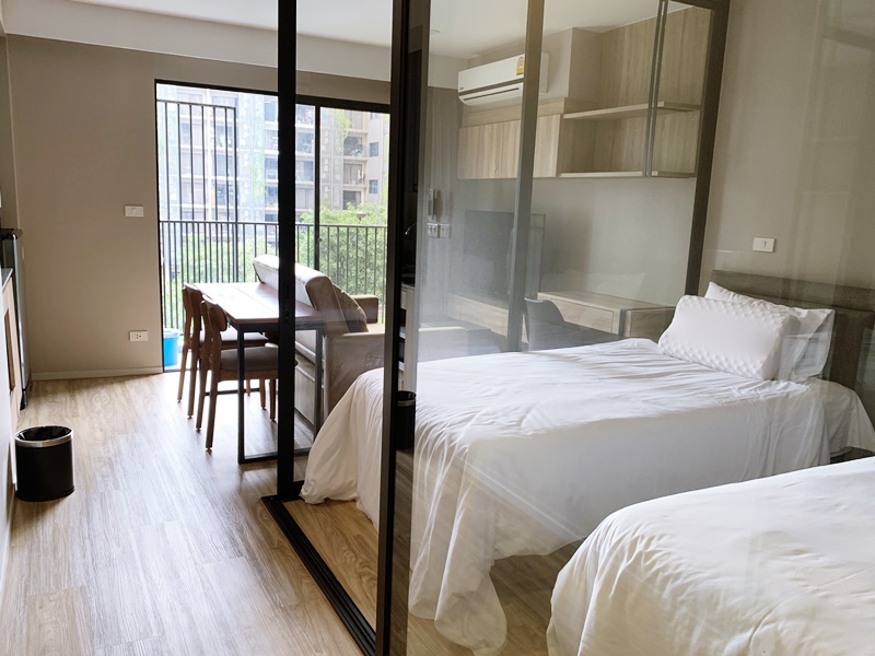 ให้เช่าคอนโด บลอสซั่ม คอนโด สาทร-เจริญราษฎร์ พื้นที่ 31 ตร.ม. 1 ห้องนอน เช่า 8,500 บ/ด