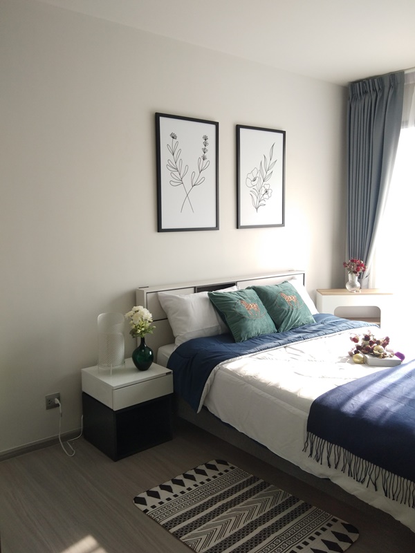 ให้เช่าคอนโด ไลฟ์ อโศก ไฮป์ พื้นที่ 48.5 ตร.ม. 2 ห้องนอน เช่า 22,000 บ/ด