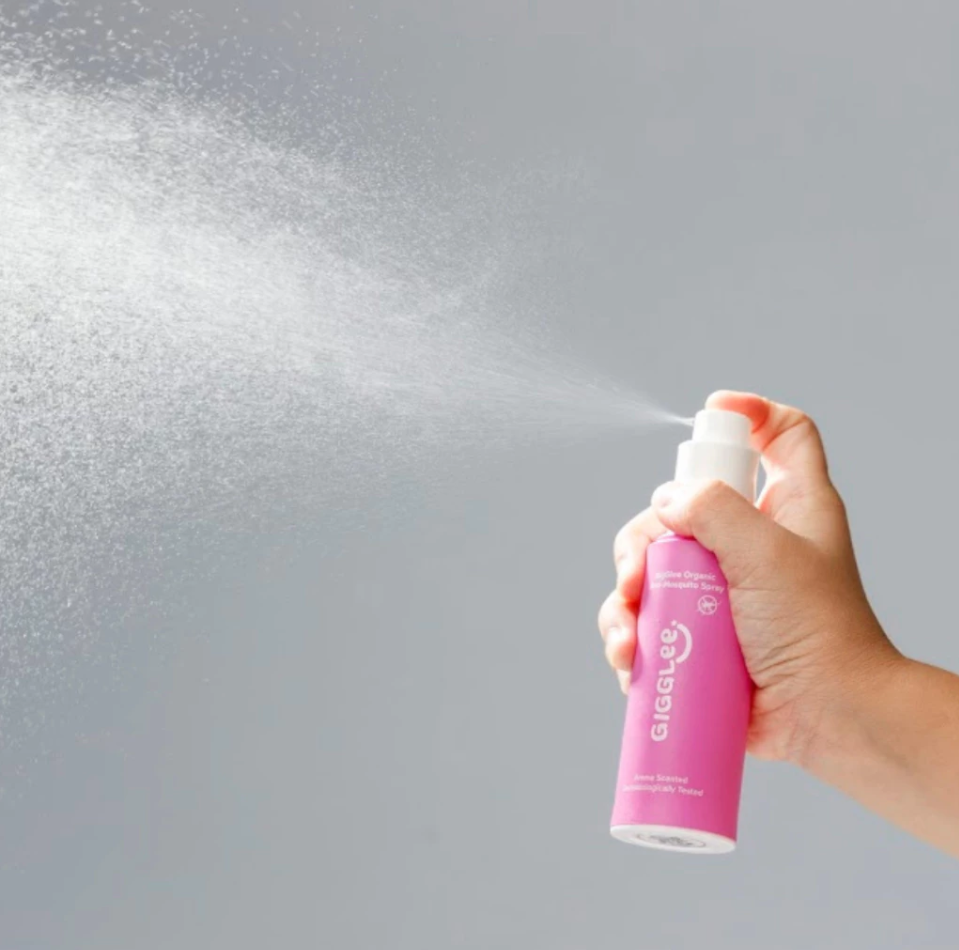 GigGlee สเปรย์กันยุง ออร์แกนิค ใช้ได้ตั้งแต่เด็ก 6 เดือนขึ้นไป