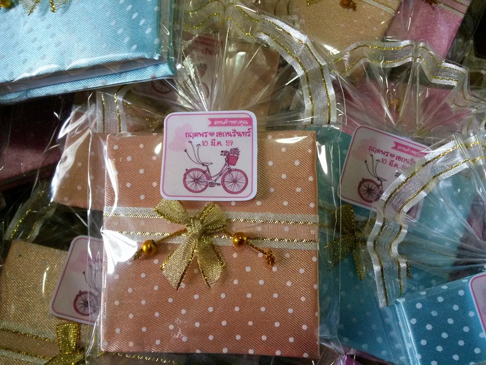 สมุดโน๊ตปกผ้าไหม