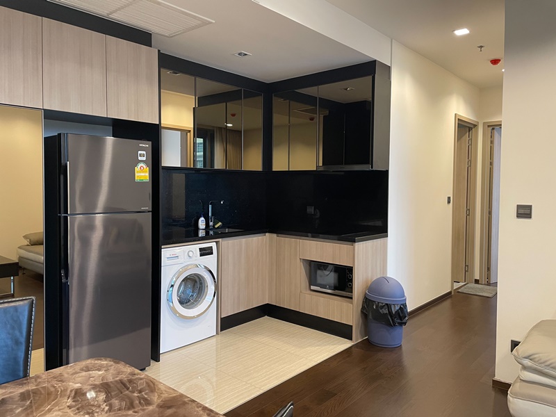 ให้เช่าคอนโด เดอะ ไลน์ ราชเทวี พื้นที่ 60 ตร.ม. 2 ห้องนอน เช่า 42,000 บ/ด