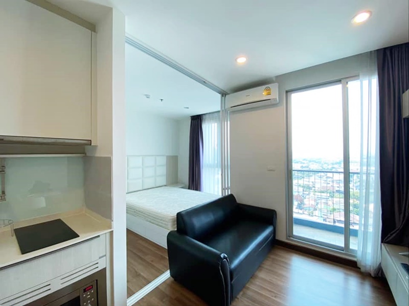 ให้เช่าคอนโด ชีวาทัย อินเตอร์เชนจ์ พื้นที่ 28 ตร.ม. 1 ห้องนอน เช่า 12,000 บ/ด