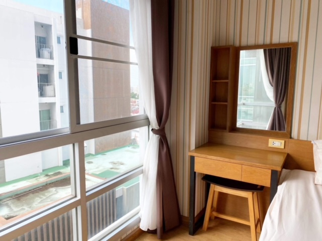 ให้เช่าคอนโด ยู ดีไลท์ แอท ห้วยขวาง สเตชั่น พื้นที่ 34 ตรม. 1 ห้องนอน เช่า 13,000 บ/ด