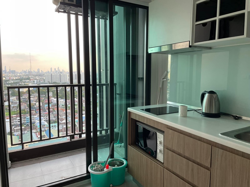 ให้เช่าคอนโด เดอะ สเตจ เตาปูน อินเตอร์เชนจ์ พื้นที่ 27 ตร.ม. 1 ห้องนอน เช่า 10,500 บ/ด