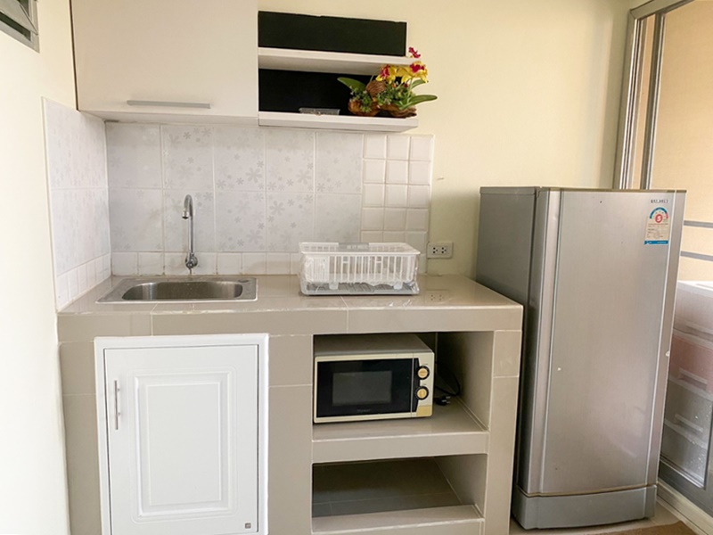 ให้เช่าคอนโด ลุมพินี คอนโดทาวน์ รามอินทรา-หลักสี่ พื้นที่ 28 ตร.ม. 1ห้องนอน เช่า 6,500 บ/ด