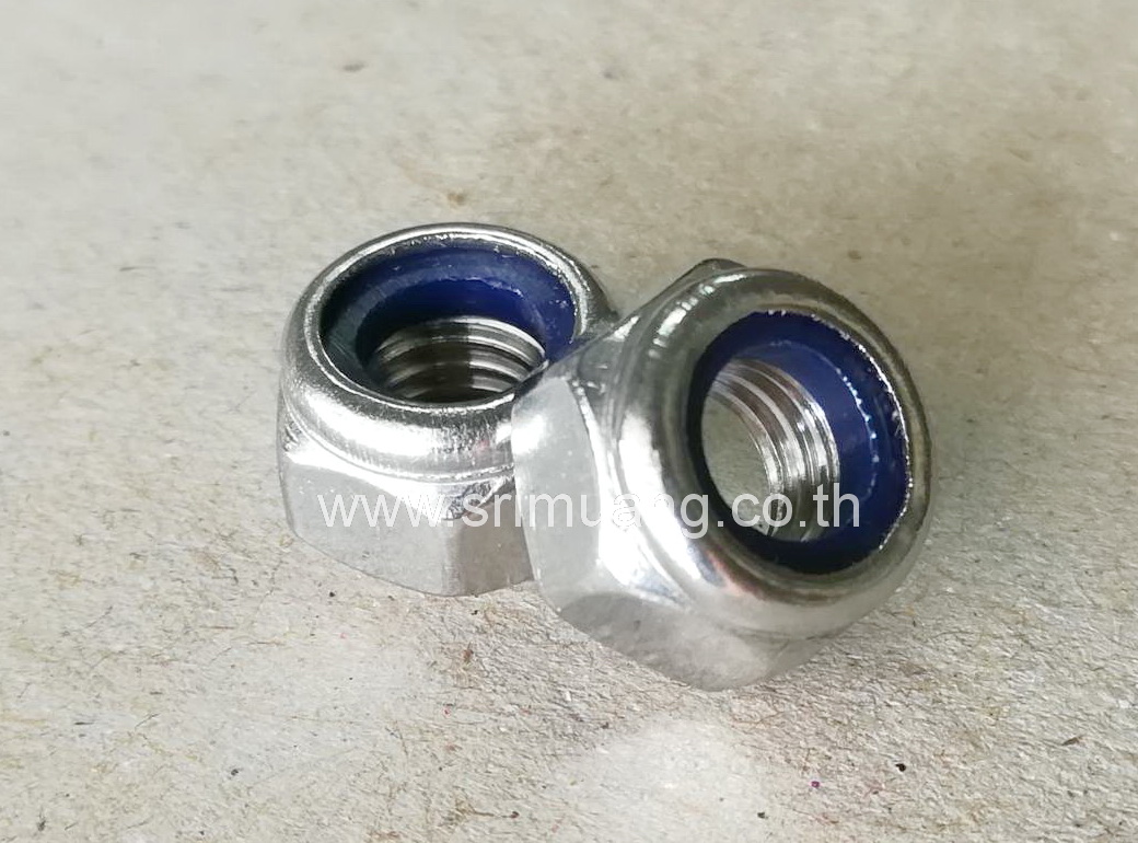 หัวน็อตล็อค สเตนเลส 304 (LOCK NUT)