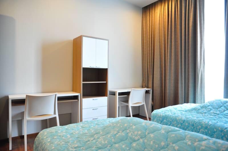 ให้เช่าคอนโด ควอทโทร บาย แสนสิริ พื้นที่ 84 ตร.ม. 2 ห้องนอน ให้เช่า 75,000 บ/ด