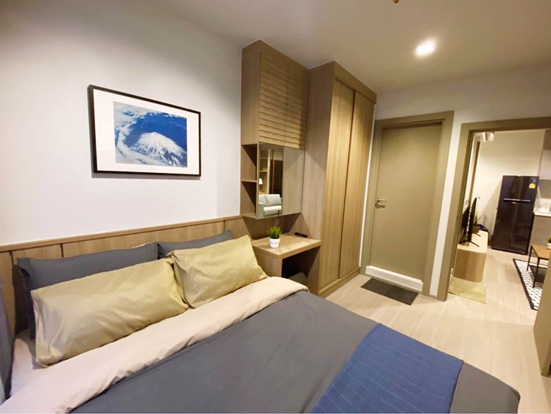 ให้เช่าคอนโด ไลฟ์ อโศก - พระราม 9 พื้นที่ 40 ตร.ม. 2 ห้องนอน เช่า 24,000 บ/ด