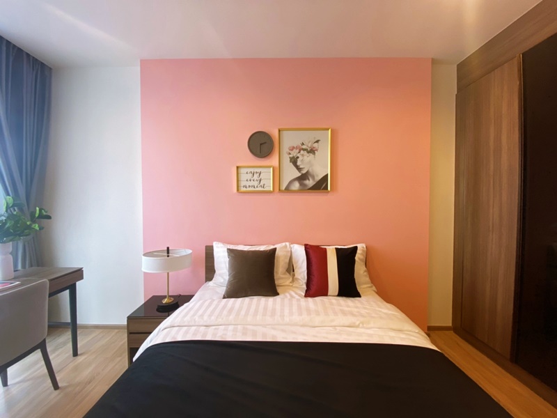 ให้เช่าคอนโด เดอะ ไลน์ พหลฯ-ประดิพัทธ์ พื้นที่ 33.9 ตร.ม. 1 ห้องนอน เช่า 17,000 บ/ด