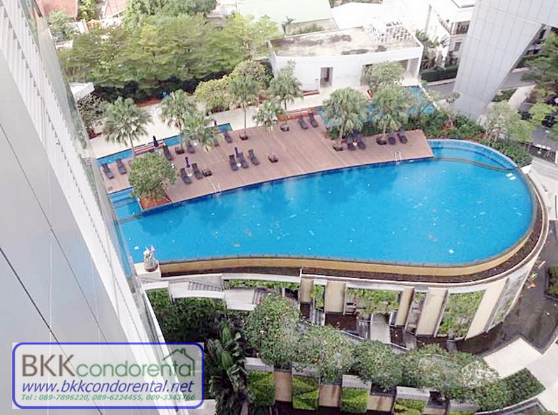 คอนโดให้เช่า มิลเลนเนียม เรสซิเด้นส์ แอท สุขุมวิท ตึก C ชั้น 14 พื้นที่ 128 ตรม. 2+1 ห้องนอน ให้เช่า 76,000 บ/ด