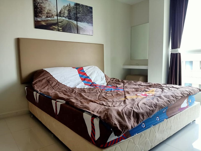 ให้เช่าคอนโด อิลีเม้นท์ ศรีนครินทร์ พื้นที่ 44 ตรม. 2 ห้องนอน เช่า 13,000 บ/ด