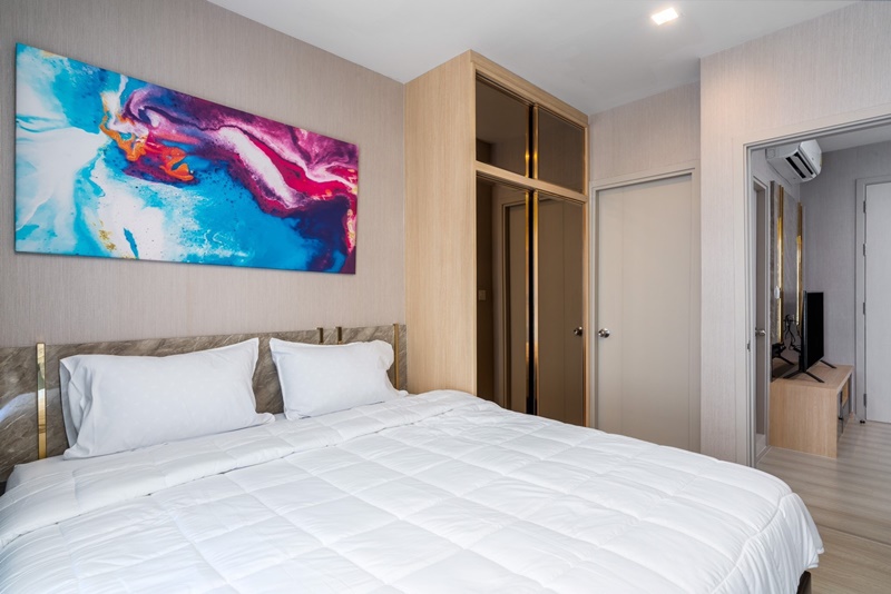 ให้เช่าคอนโด ไลฟ์ สุขุมวิท 48 พื้นที่ 40 ตร.ม. 2 ห้องนอน เช่า 26,000 บ/ด