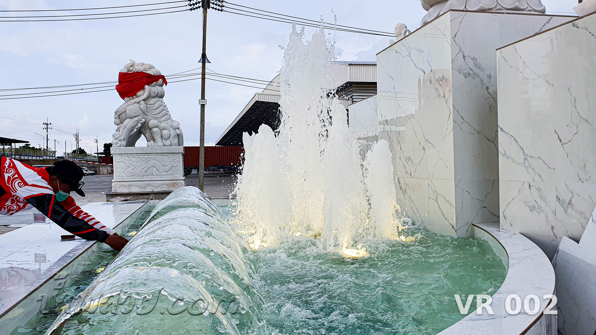 น้ำพุต้นสน - ปากเป็ด โรงงาน เอส เอ็น ซี จ.ระยอง