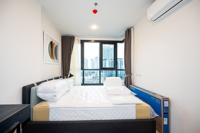 ให้เช่าคอนโด เอ็กซ์ที ห้วยขวาง พื้นที่ 35.1 ตร.ม. 1 ห้องนอน เช่า 19,000 บ/ด