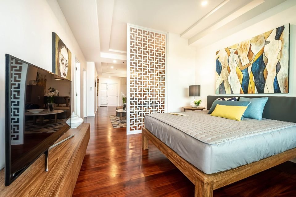 ขาย/ให้เช่าคอนโด บ้าน เจ้าพระยา พื้นที่ 94.5 ตร.ม. 2 ห้องนอน เช่า 40,000 บ/ด ขาย 10.5 ล.