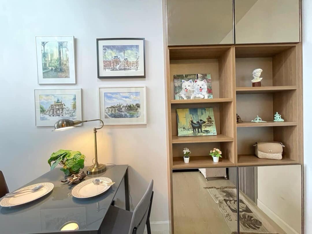 ให้เช่าคอนโด ไอดิโอ โมบิ พระราม 9 พื้นที่ 56 ตร.ม 2 ห้องนอน ราคา 32,000 บาท/เดือน