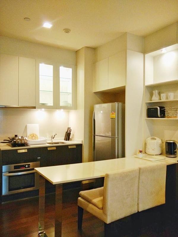 ให้เช่าคอนโด ไอวี่ ทองหล่อ พื้นที่ 43 ตร.ม. 1 ห้องนอน ให้เช่า 23,000 บ/ด