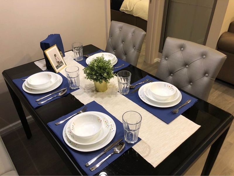 ขาย/ให้เช่าคอนโด 333 ริเวอร์ไซด์ 51 ตร.ม. 1 ห้องนอน ให้เช่า 25,000 บ/ด