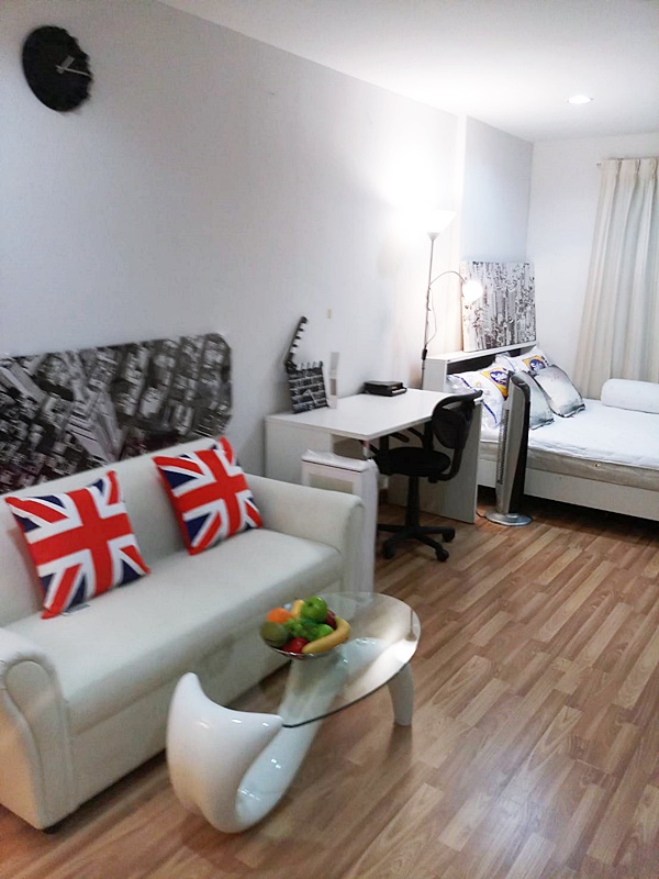 ให้เช่าคอนโด รีเจ้นท์ โฮม 19 สุขุมวิท 93 พื้นที่ 33 ตร.ม. สตูดิโอ เช่า 9,000 บ/ด