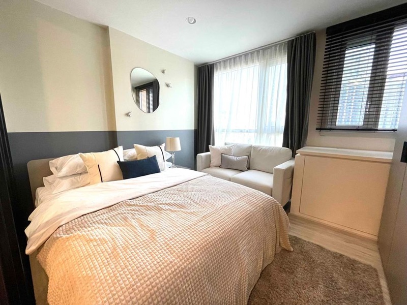 ขาย/ให้เช่าคอนโด เอ็กซ์ที ห้วยขวาง พื้นที่ 28 ตร.ม. 1 ห้องนอน เช่า 15,000 บ/ด ขาย 4.1 ล.