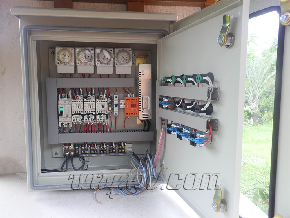 บ่อน้ำพุวงกลม 2 ชั้น พร้อมวง Ring และทรงต้นสน 8 หัว ที่ สวนน้ำทิพย์ วัลเล่ย์ ภูเรือ