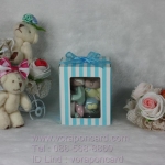 ตุ๊กตาดินปั้นตายายขี่เวสป้าแพคกล่อง