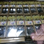 ช้อนส้อมเงินปลายกุหลาบแพคกล่องไม้