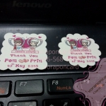 แท็กป้ายชื่อแบบไดคัท