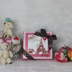 กล่องกระดาษโน๊ตลายหอไอเฟล