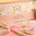 การ์ดแต่งงาน 2 พับแนวนอน