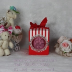 แก้วเป็กลายกล่องมงกุฎ