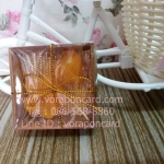 เทียนหอมทองหยิบทองหยอดกล่องไม้