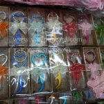 เปิดขวดหัวใจกล่องไม้โบว์แก้วคละสี