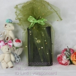 กระเป๋าพวงกุญแจแพคถุงผ้าพร้อมป้าย