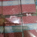 สมุดโน๊ตปกผ้าลายดอกไม้