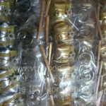 พวงกุญแจกระเป๋าสีเงิน,สีทอง